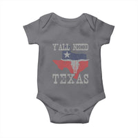 Yall Need Texas Baby Onesie State Map Vintage - Wonder Print Shop