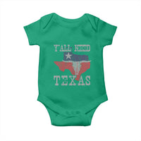 Yall Need Texas Baby Onesie State Map Vintage - Wonder Print Shop