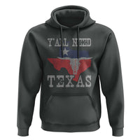 Yall Need Texas Hoodie State Map Vintage - Wonder Print Shop