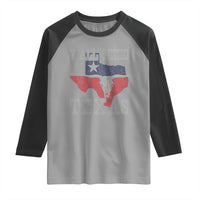 Yall Need Texas Raglan Shirt State Map Vintage - Wonder Print Shop