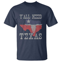 Yall Need Texas T Shirt State Map Vintage - Wonder Print Shop