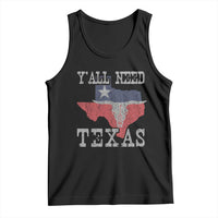 Yall Need Texas Tank Top State Map Vintage - Wonder Print Shop