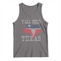 Yall Need Texas Tank Top State Map Vintage - Wonder Print Shop