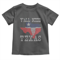 Yall Need Texas Toddler T Shirt State Map Vintage - Wonder Print Shop