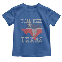 Yall Need Texas Toddler T Shirt State Map Vintage - Wonder Print Shop