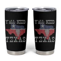 Yall Need Texas Tumbler Cup State Map Vintage - Wonder Print Shop