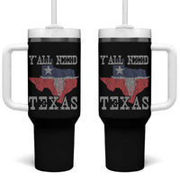 Yall Need Texas Tumbler With Handle State Map Vintage - Wonder Print Shop