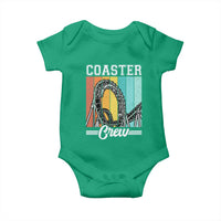 Vintage Rollercoaster Crew Baby Onesie Family Roller Coaster Amusement Park