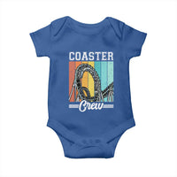 Vintage Rollercoaster Crew Baby Onesie Family Roller Coaster Amusement Park