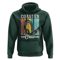 Vintage Rollercoaster Crew Hoodie Family Roller Coaster Amusement Park