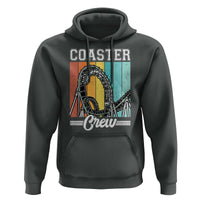 Vintage Rollercoaster Crew Hoodie Family Roller Coaster Amusement Park