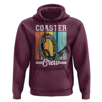 Vintage Rollercoaster Crew Hoodie Family Roller Coaster Amusement Park