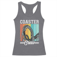 Vintage Rollercoaster Crew Racerback Tank Top Family Roller Coaster Amusement Park
