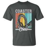Vintage Rollercoaster Crew T Shirt Family Roller Coaster Amusement Park