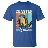 Vintage Rollercoaster Crew T Shirt Family Roller Coaster Amusement Park