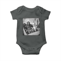 Funny Bigfoot Alien Baby Onesie Sasquatch UFO Coaster - Wonder Print Shop