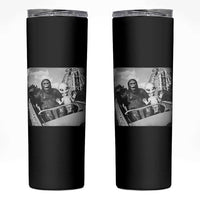 Funny Bigfoot Alien Skinny Tumbler Sasquatch UFO Coaster - Wonder Print Shop