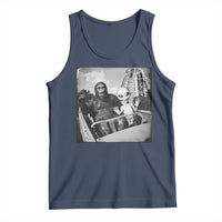 Funny Bigfoot Alien Tank Top Sasquatch UFO Coaster - Wonder Print Shop
