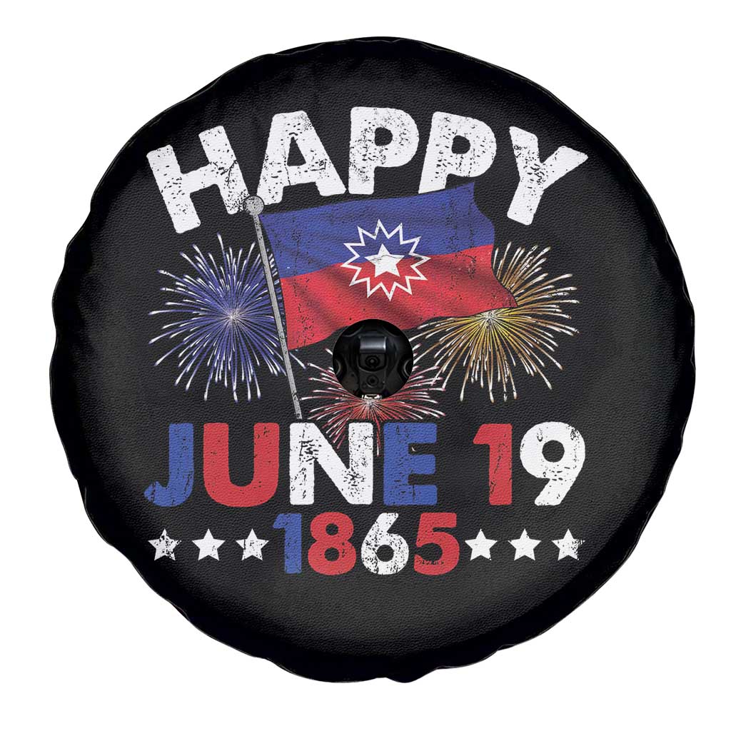 Juneteenth Flag Spare Tire Cover Black Freedom Black History June 19 1865