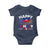 Juneteenth Flag Baby Onesie Black Freedom Black History June 19 1865