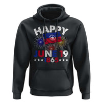 Juneteenth Flag Hoodie Black Freedom Black History June 19 1865