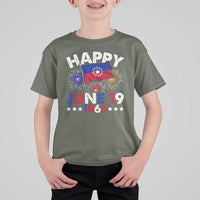 Juneteenth Flag T Shirt For Kid Black Freedom Black History June 19 1865
