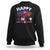 Juneteenth Flag Sweatshirt Black Freedom Black History June 19 1865