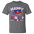 Juneteenth Flag T Shirt Black Freedom Black History June 19 1865