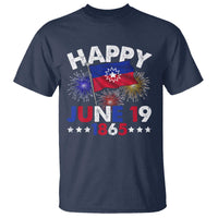 Juneteenth Flag T Shirt Black Freedom Black History June 19 1865