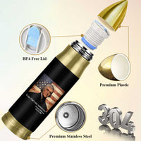 Funny 4th of July Bullet Tumbler Thomas Jefferson That's Due Tomorrow? - Wonder Print Shop