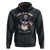 Funny Raccoon July 4th Hoodie Patriotic Trash Panda Feral But Free - Wonder Print Shop
