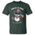 Funny Raccoon July 4th T Shirt Patriotic Trash Panda Feral But Free - Wonder Print Shop