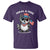 Funny Raccoon July 4th T Shirt Patriotic Trash Panda Feral But Free - Wonder Print Shop