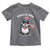 Funny Raccoon July 4th Toddler T Shirt Patriotic Trash Panda Feral But Free - Wonder Print Shop