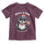 Funny Raccoon July 4th Toddler T Shirt Patriotic Trash Panda Feral But Free - Wonder Print Shop