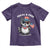 Funny Raccoon July 4th Toddler T Shirt Patriotic Trash Panda Feral But Free - Wonder Print Shop