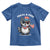 Funny Raccoon July 4th Toddler T Shirt Patriotic Trash Panda Feral But Free - Wonder Print Shop