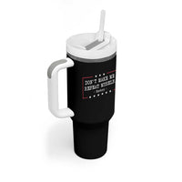 Don't Make Me Repeat Myself History Teacher Tumbler With Handle - Wonder Print Shop