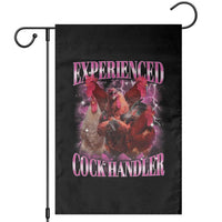 Embarrassing Adult Humor Experienced Cock Handler Inappropriate Garden Flag - Wonder Print Shop