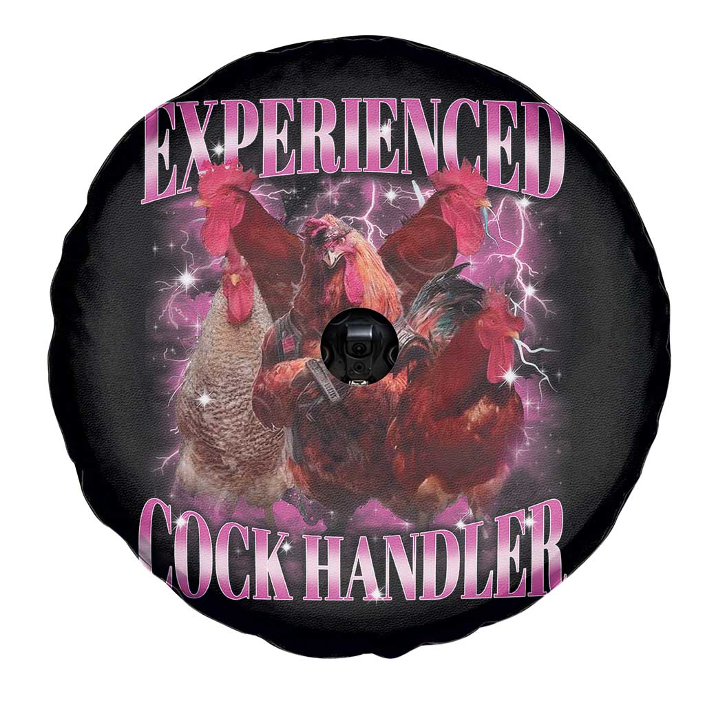 Embarrassing Adult Humor Experienced Cock Handler Inappropriate Spare Tire Cover - Wonder Print Shop