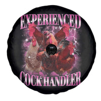 Embarrassing Adult Humor Experienced Cock Handler Inappropriate Spare Tire Cover - Wonder Print Shop