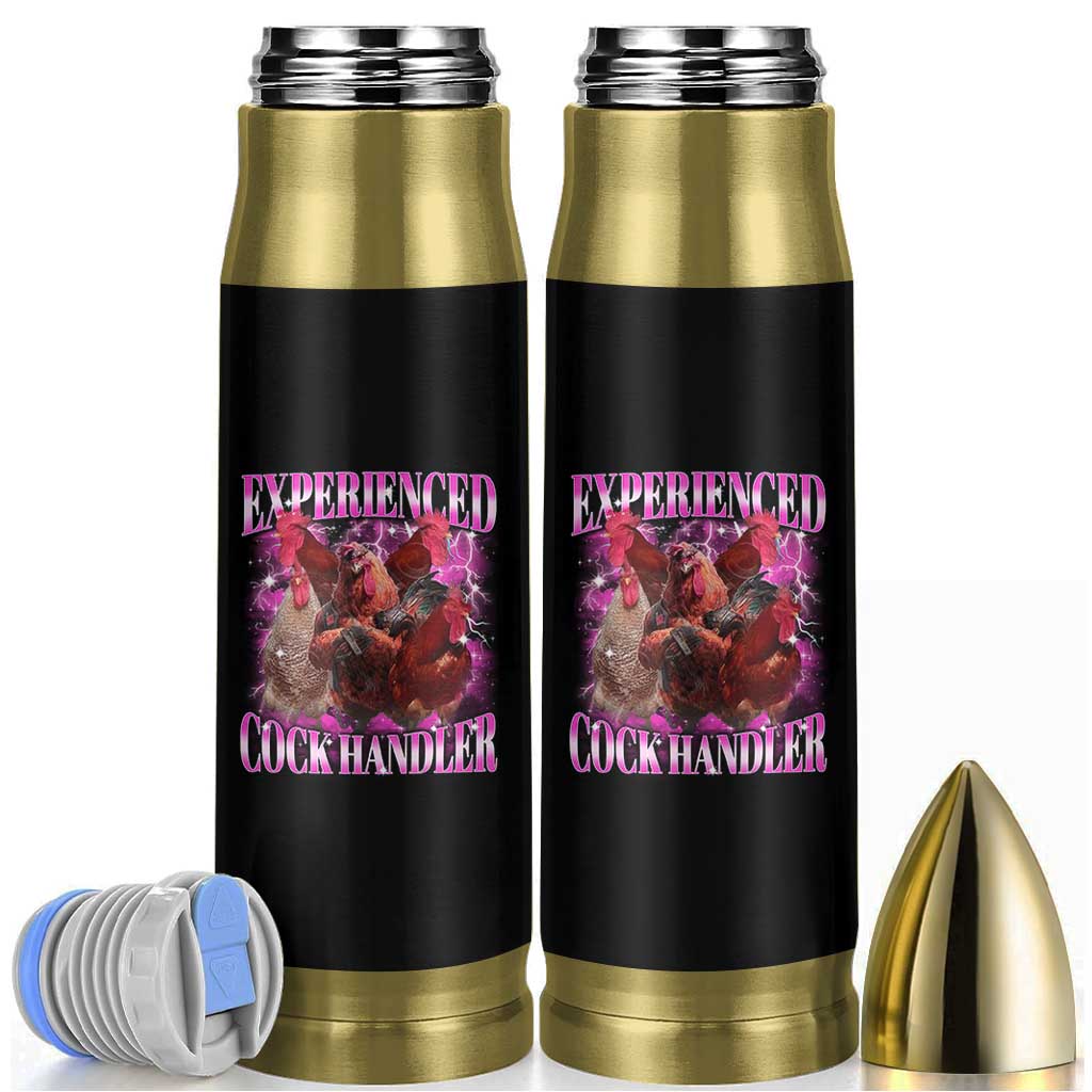 Embarrassing Adult Humor Experienced Cock Handler Inappropriate Bullet Tumbler - Wonder Print Shop