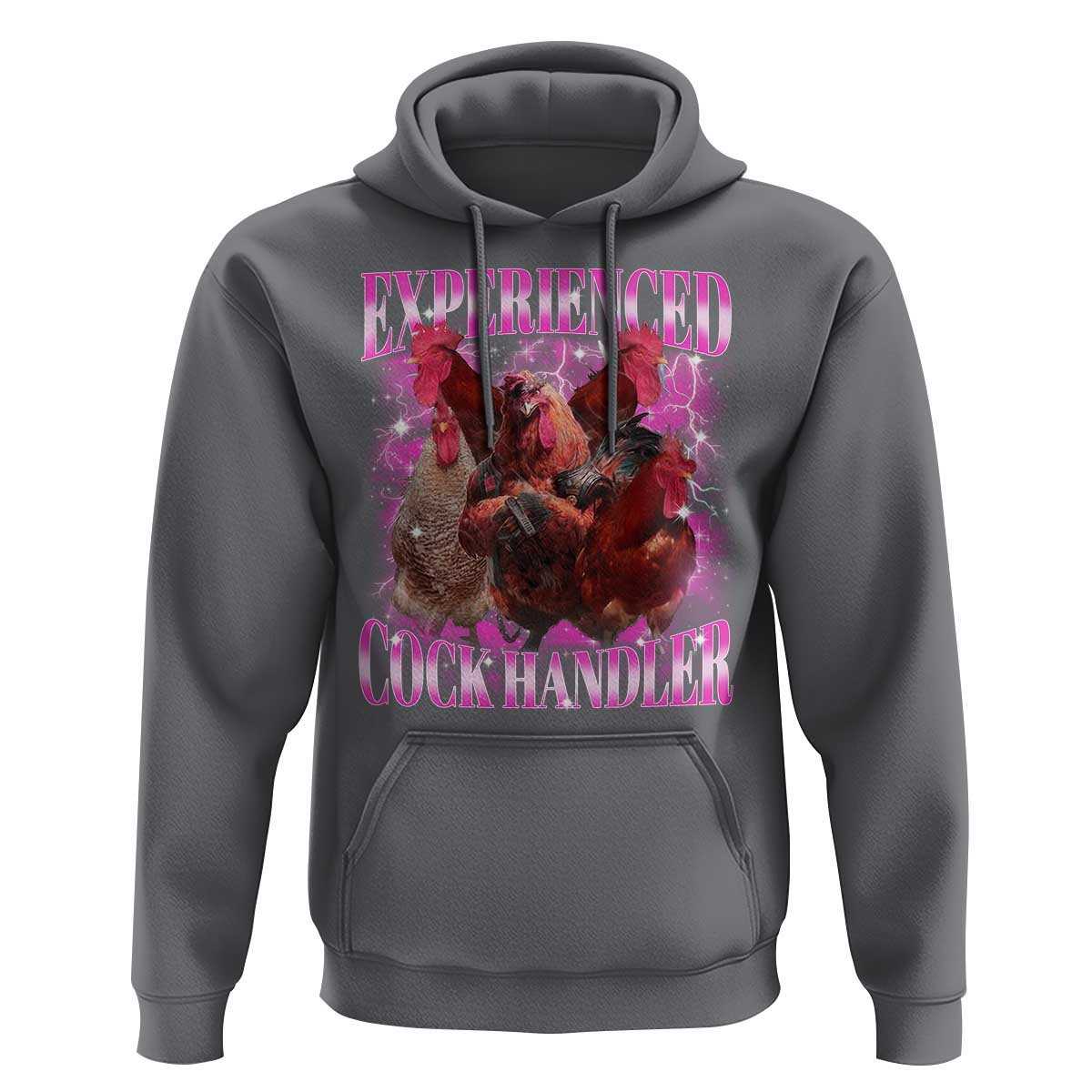 Embarrassing Adult Humor Experienced Cock Handler Inappropriate Hoodie - Wonder Print Shop