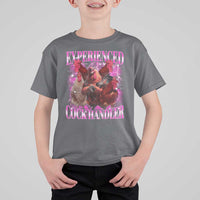 Embarrassing Adult Humor Experienced Cock Handler Inappropriate T Shirt For Kid - Wonder Print Shop