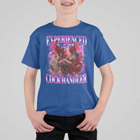 Embarrassing Adult Humor Experienced Cock Handler Inappropriate T Shirt For Kid - Wonder Print Shop