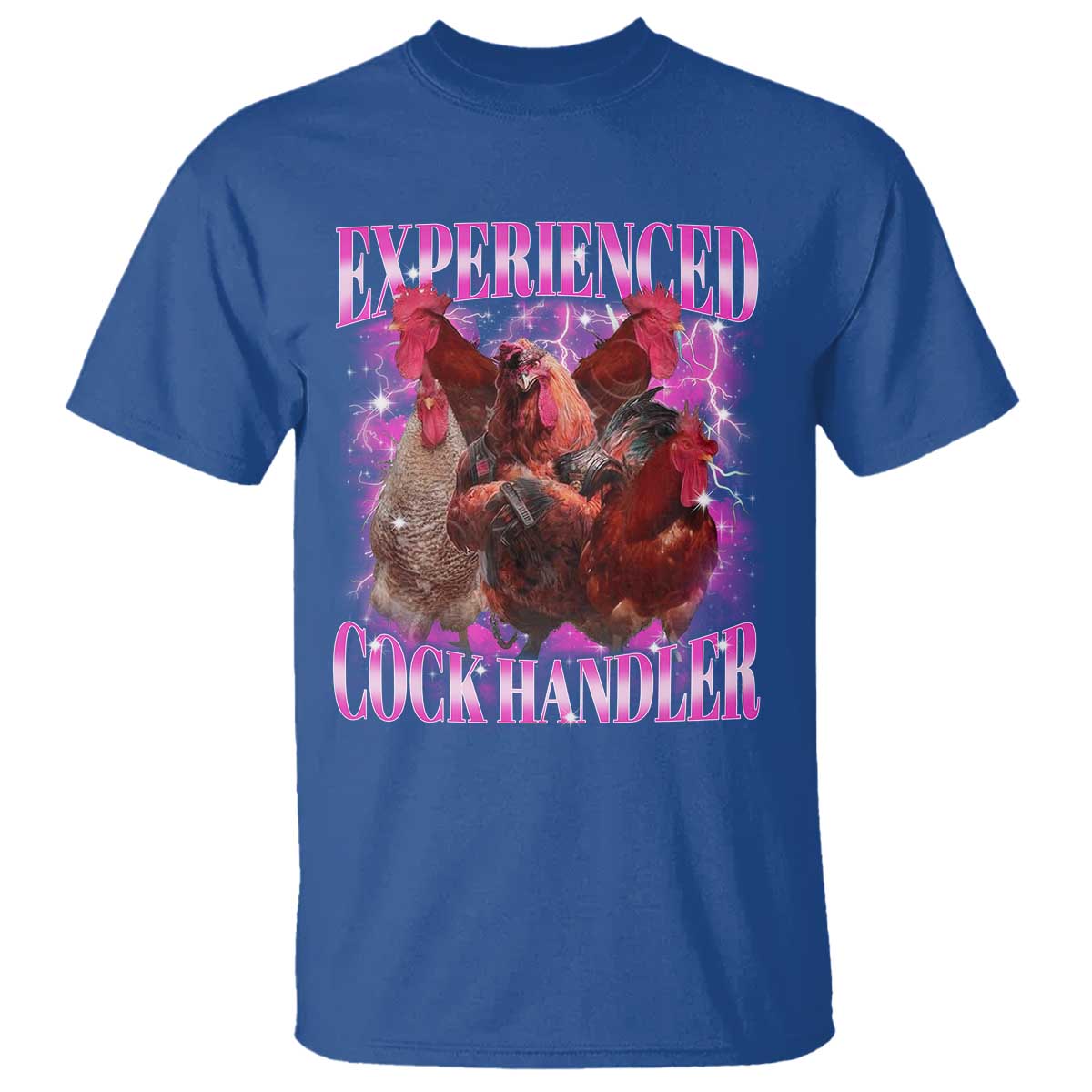 Embarrassing Adult Humor Experienced Cock Handler Inappropriate T Shirt - Wonder Print Shop