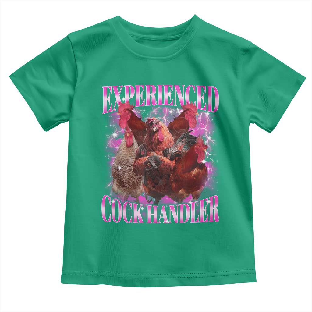 Embarrassing Adult Humor Experienced Cock Handler Inappropriate Toddler T Shirt - Wonder Print Shop