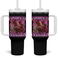Embarrassing Adult Humor Experienced Cock Handler Inappropriate Tumbler With Handle - Wonder Print Shop