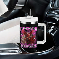 Embarrassing Adult Humor Experienced Cock Handler Inappropriate Tumbler With Handle - Wonder Print Shop