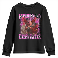 Embarrassing Adult Humor Experienced Cock Handler Inappropriate Youth Sweatshirt - Wonder Print Shop
